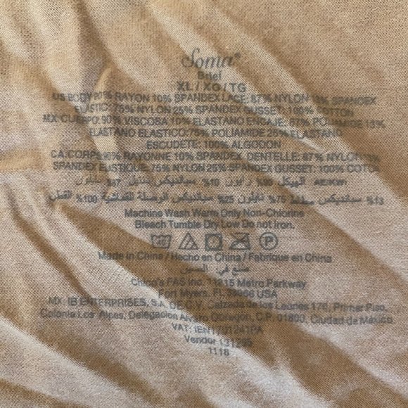 Soma embraceable, super soft brief NWT - Picture 4 of 6